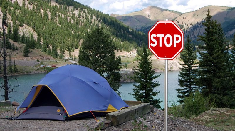 wild camping mistake in slovenia 2025